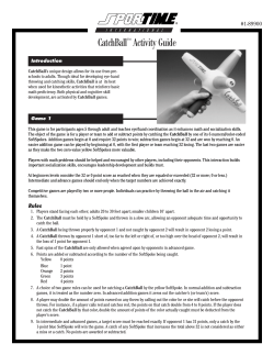 CatchBall Guide