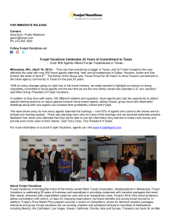 Over 900 Agents Attend Funjet Tradeshows in Texas