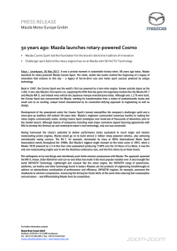 Doc - Mazda Press Portal