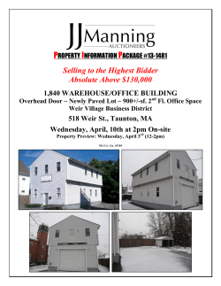 Selling to the Highest Bidder Absolute Above $130000