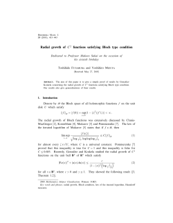 Radial growth of C2 functions satisfying Bloch type condition