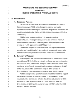 E. Translation of Program Expenses to FERC Accounts