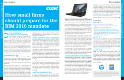 How small firms should prepare for the BIM 2016 mandate