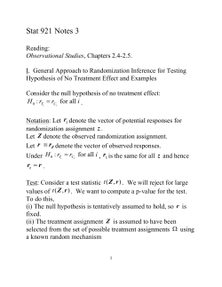 Notes 3 - Wharton Statistics