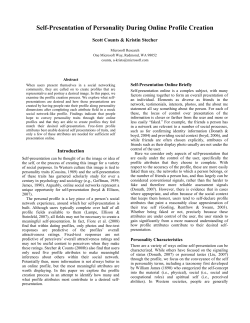 AAAI Proceedings Template