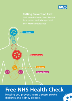 Putting Prevention First - UK Government Web Archive