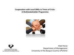 sarrera - Thematic University