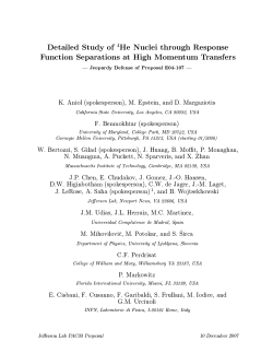 Detailed Study of 4He Nuclei through Response Function