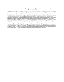 Inferring Individual Preferences and Intragroup Dynamics with