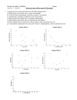 Practice for Quiz 3 Statistics Name: Algebra 1 &ndash; Statistics Quiz next