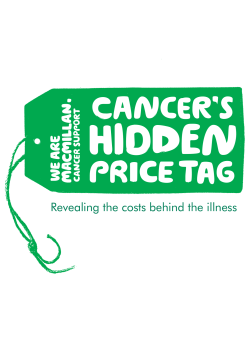 Cancer`s Hidden Price Tag report England