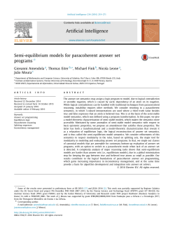 Semi-equilibrium models for paracoherent answer set programs