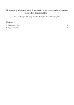 Determining minimum set of driver nodes in