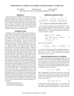 Time Optimal Control of Flexible Systems Subject to Friction