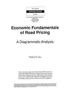 Economic Fundamentals of Road Pricing: A Diagrammatic Analysis