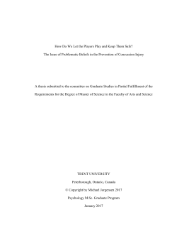 How Do We Let the Players Play and Keep Them Safe? The Issue of