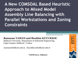 A New COMSOAL Based Heuristic Approach to Mixed Model