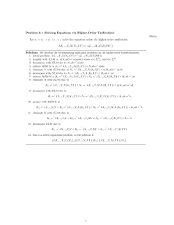 (&iota; &rarr; &iota;) &rarr; &iota; &rarr; &iota;, solve the equation below
