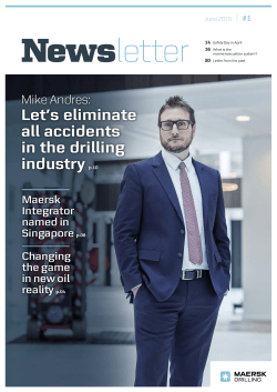 Let`s eliminate all accidents in the drilling industry p.10