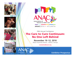 The Care to Cure Continuum: No One Left Behind