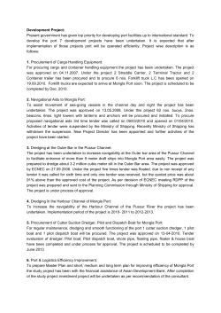 Bangladesh Port of Mongla Additional Information