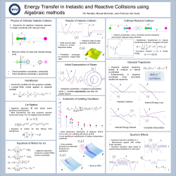 Energy Transfer in Inelastic and Reactive