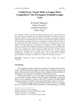 Could Fewer Teams Make a League More Competitive?