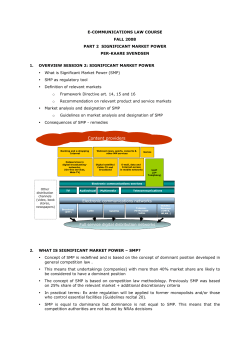 e-communications law course