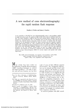 A new method of cone electroretinography: the rapid random