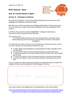 P7, M5 + D2 - Strategies and Initiatives to