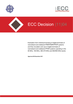 (ECC/DEC/(11)04)