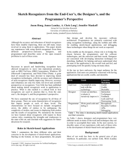 AAAI Proceedings Template