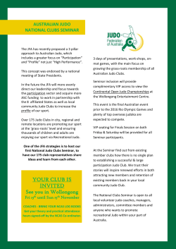 National Club Seminar flyer