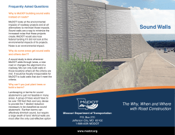Sound Walls - City of O`Fallon