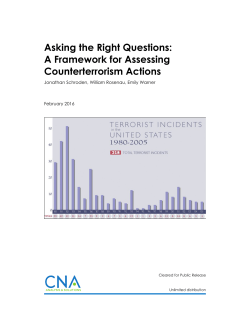 A Framework for Assessing Counterterrorism Actions