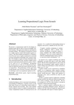 Learning Propositional Logic From Scratch