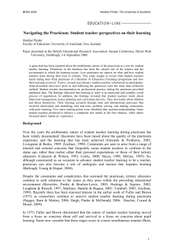 Over the years a great deal of research has been reported about the