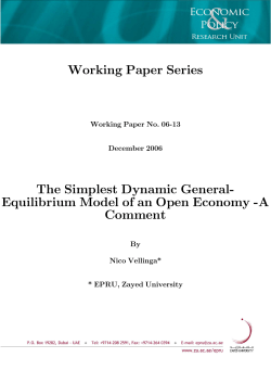 The Simplest Dynamic General-Equilibrium Model of an Open