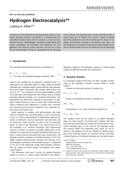 Electrocatalysis: Theory and Experiment
