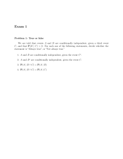 Exam 1