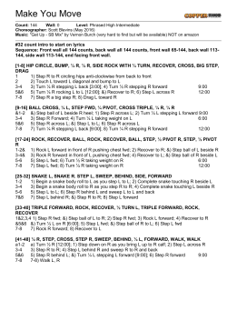 Make You Move - Dancin` Feet in Motion