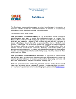 Safe Space - University of Rochester