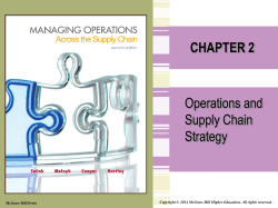 Introduction to OM and SCM - McGraw Hill Higher Education