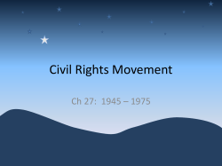 Civil Rights Movement