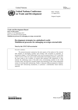 Development strategies in a globalized world