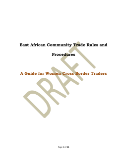 3.3.1 What are the EAC Rules of Origin?