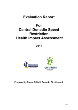 HIA Evaluation Report