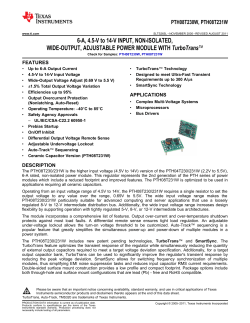 6-A 4.5V-14V Input Non-Isolated Wide Output