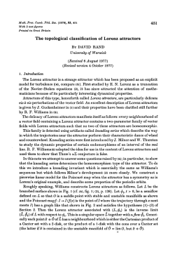 The topological classification of Lorenz attractors