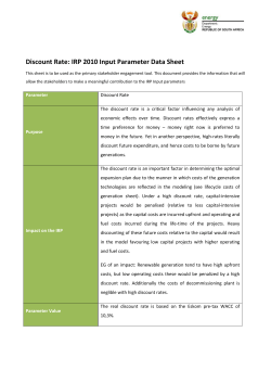 Discount Rate